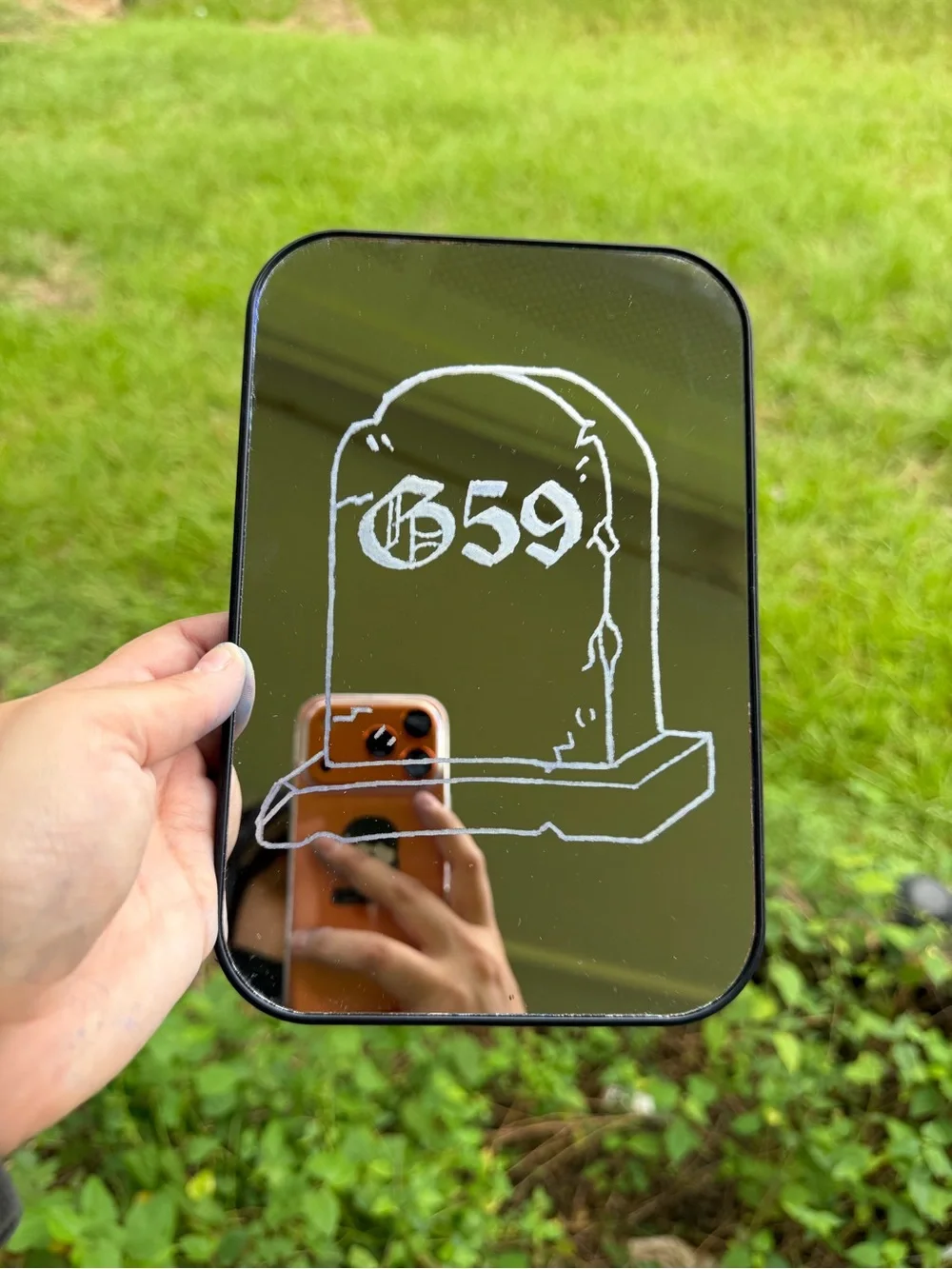 Engraved G59 mirror